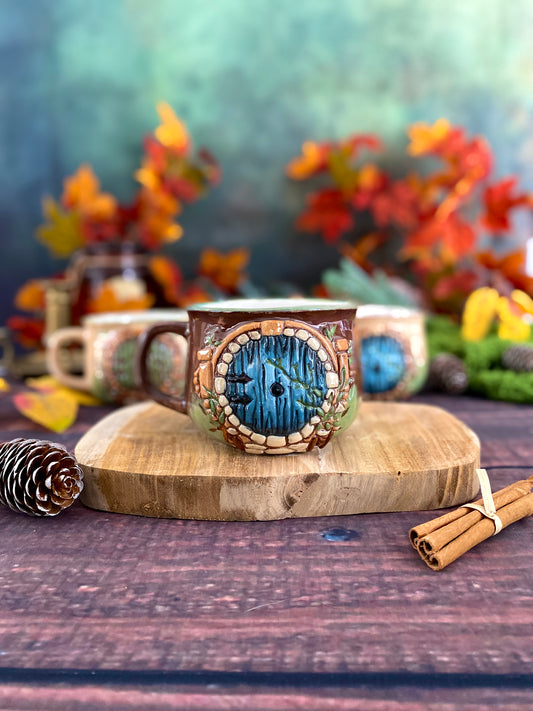 Pré-commande Tasse porte de Hobbit, tasse en céramique, tasse à café, thé