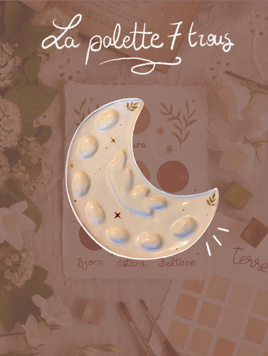 Palettes VIDES "Terre de lune" / Atelier_SASU X Sweet_Béni 🌙