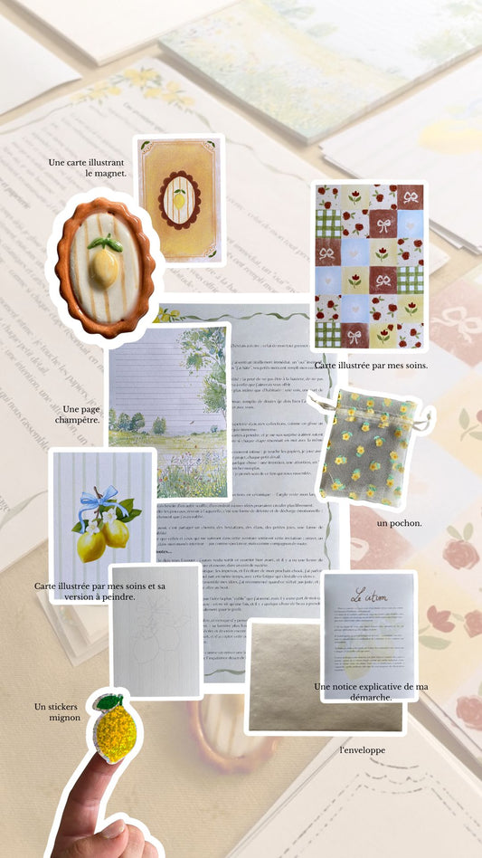 Courrier mensuel, Ma pause cosy 🍋