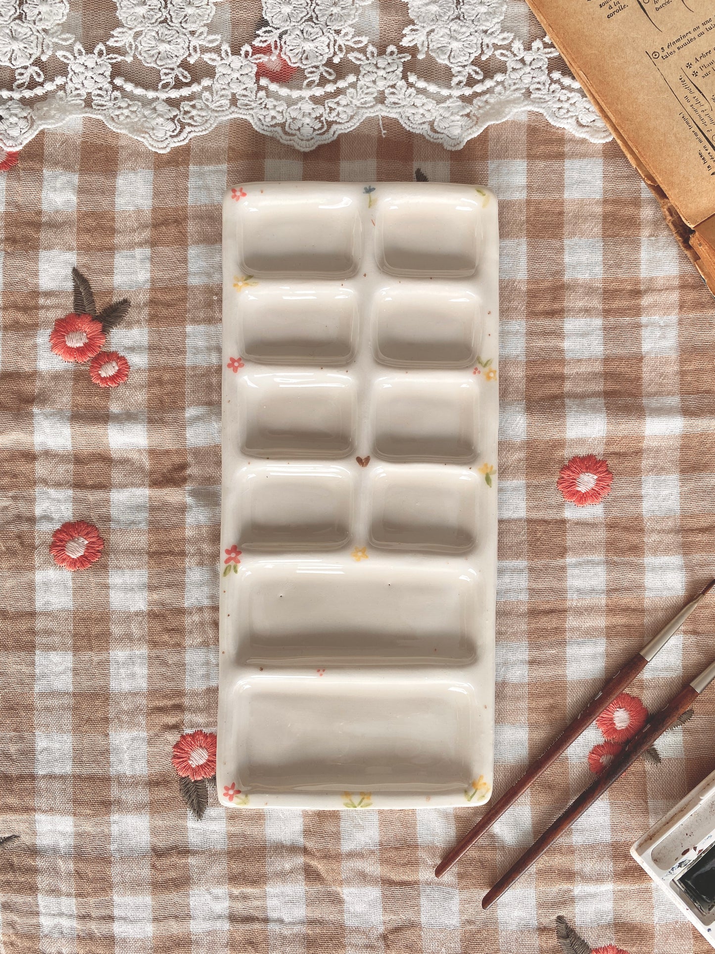 Palette rectangulaire Piou Piou feel good X Sweetbeni
