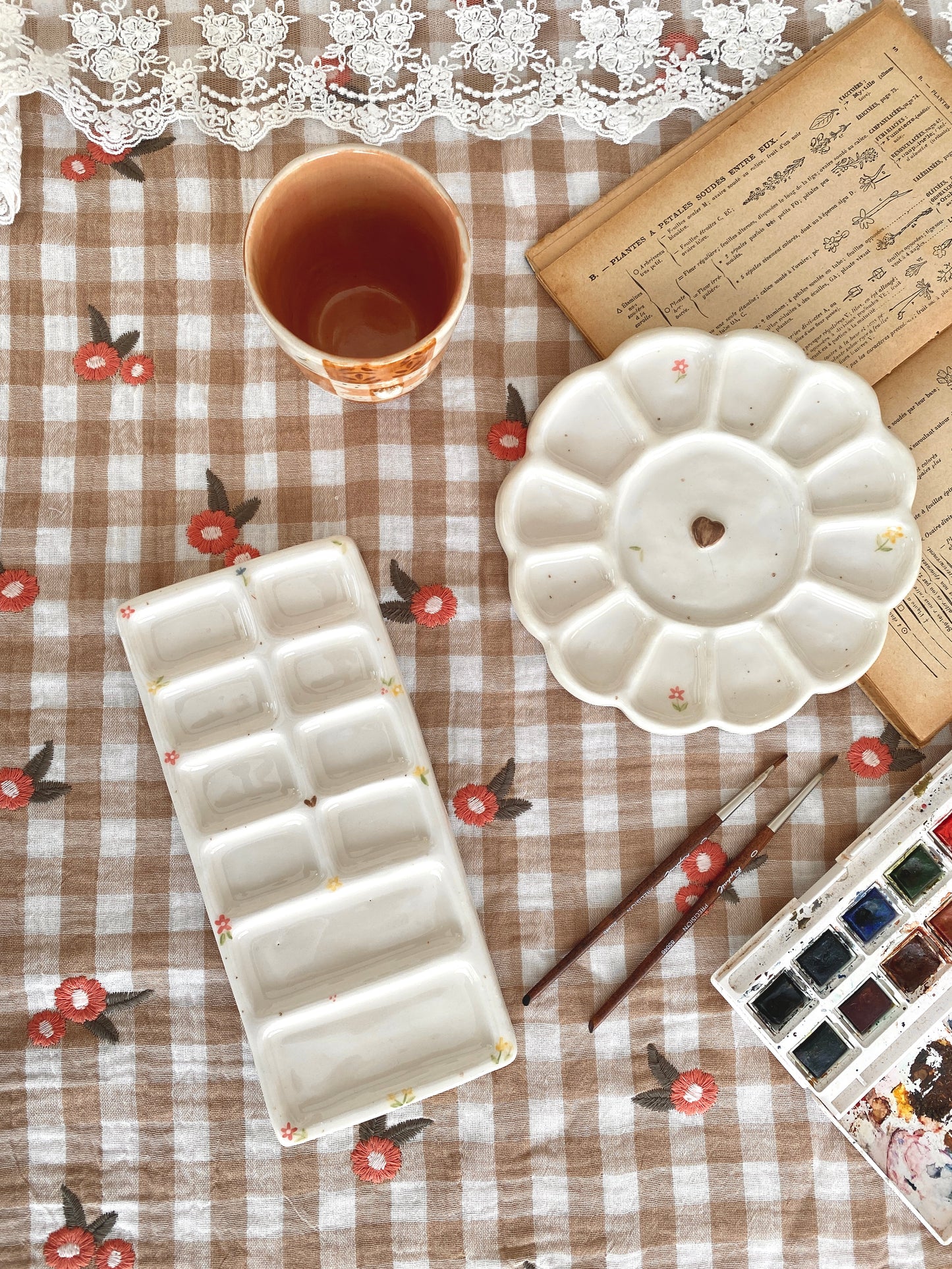 Palette rectangulaire Piou Piou feel good X Sweetbeni