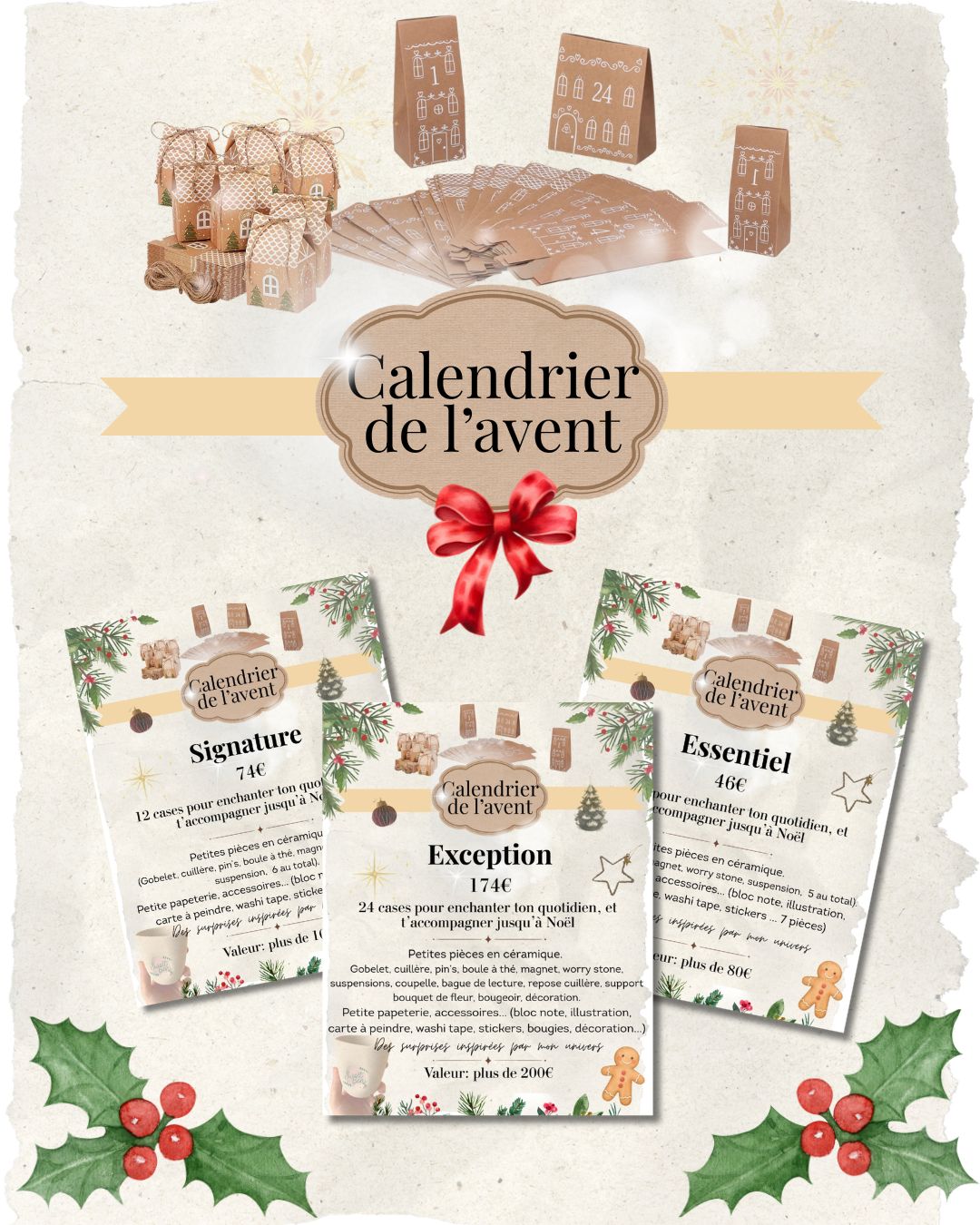 Calendrier de l'avent - ⭐️Pré-commandes⭐️